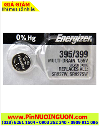 Pin SR927SW _Pin 395; Pin đồng hồ Energizer SR927SW 395 Silver Oxide 1.55v |HẾT HÀNG